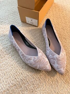 Rothy's The Point II Lilac Chantilly 8 New